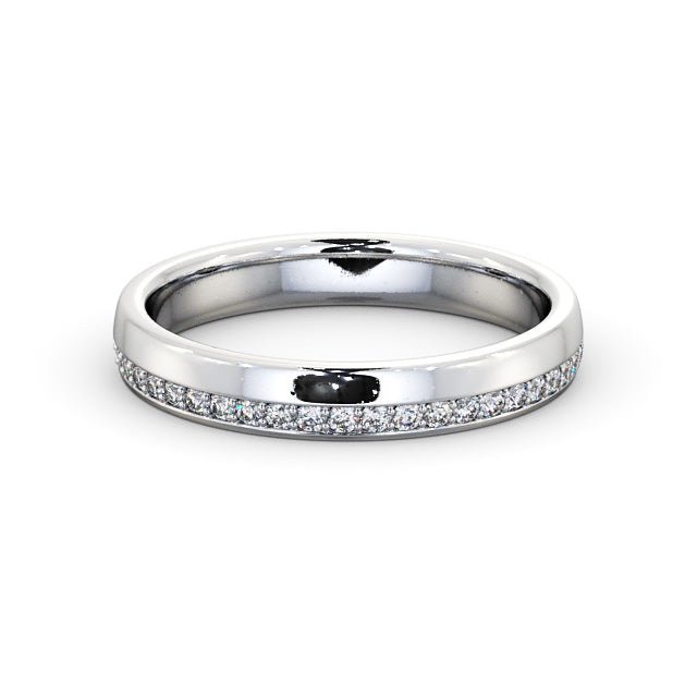Full Eternity Ring, Offset Round Cut Stones