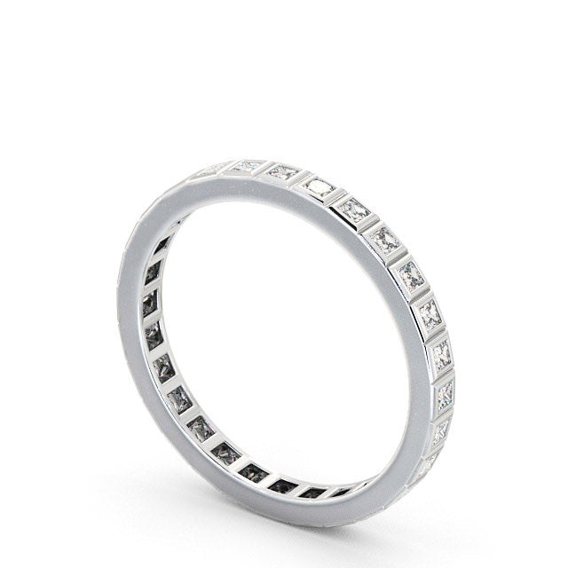 Full Eternity Ring, Round Cut Vintage Design