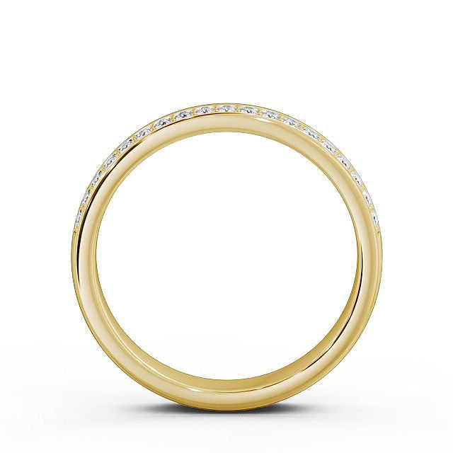 Half Eternity Ring, Round Cut Moissanite