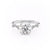 ROUND CUT MOISSANITE VINTAGE DESIGN