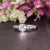 Round Cut Moissanite Engagement Ring, Vintage Design