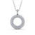 Circle Shaped Pendant 0.75ct