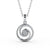 Circle Shaped Pendant 0.35ct