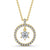Circle Shaped Pendant 1.10ct