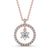 Circle Shaped Pendant 1.10ct
