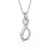 Drop Infinity Pendant 0.35ct