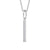 Drop Bar Pendant 0.20ct
