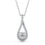 Drop Halo Pendant 1.35ct