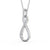 Drop Infinity Pendant 0.35ct
