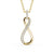 Drop Infinity Pendant 0.35ct