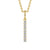 Drop Bar Pendant 0.20ct
