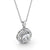Round Cut Classic Halo Pendant