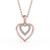Heart Shaped Pendant 0.15ct