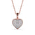 Heart Shaped Pendant 0.50ct