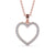 Heart Shaped Pendant 0.70ct