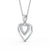 Heart Shaped Pendant 0.15ct