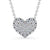 Heart Shaped Pendant 0.55ct