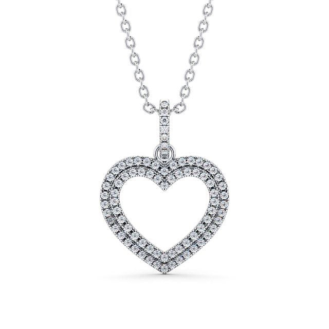 Heart Shaped Pendant 0.50ct