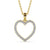 Heart Shaped Pendant 0.70ct
