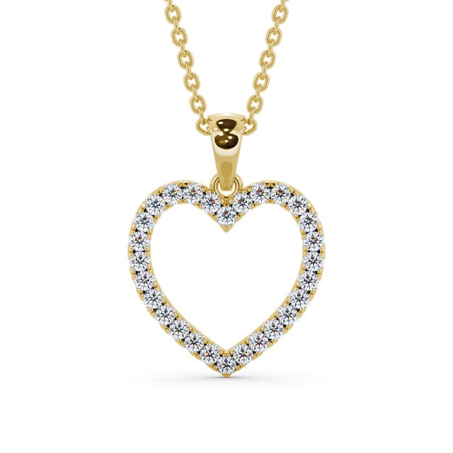 Heart Shaped Pendant 0.70ct