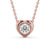 Round Cut Classic Solitaire Pendant