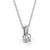 Round Cut Classic Solitaire Pendant