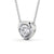 Round Cut Classic Solitaire Pendant