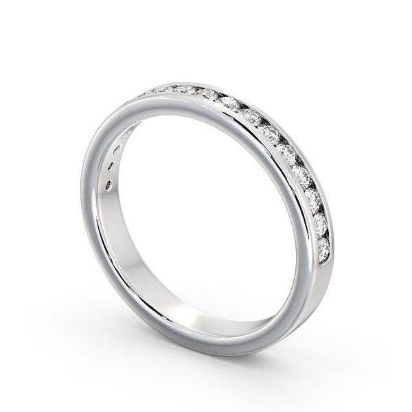 Classic Half Eternity Ring, Round Cut