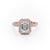 EMERALD CUT MOISSANITE FULL SET