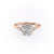 Elongated Cushion Cut Moissanite With Side Stones