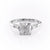 Cushion Cut Moissanite, Traditional Classic Design