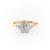 RADIANT CUT MOISSANITE WITH SIDE STONES
