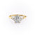 RADIANT CUT MOISSANITE WITH SIDE STONES