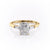 Radiant Cut Moissanite, Traditional Classic Design