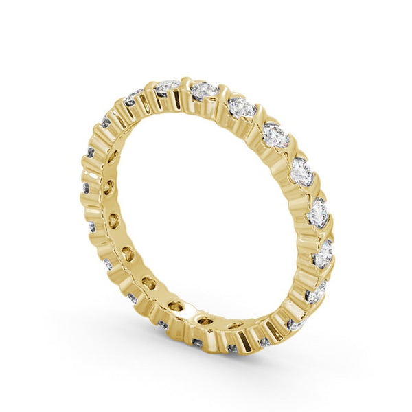 Full Eternity Ring, Round Cut Vintage Design