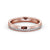 Full Eternity Ring, Offset Round Cut Stones