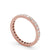 Full Eternity Ring, Round Cut Vintage Design