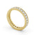 Full Eternity Ring, Round Cut With Migrain Edge