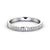 Full Eternity Ring, Round Cut Contemporary Design