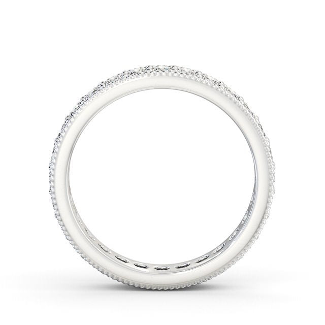 Full Eternity Ring, Round Cut With Migrain Edge