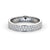 Full Eternity Ring, Round Cut Double Row