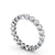 Full Eternity Ring, Round Cut Rub Over Setting