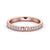 Full Eternity Ring, Round Cut Contemporary Design