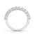 Half Eternity Ring, Round Cut Classic Design