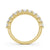 Half Eternity Ring, Round Cut Classic Design