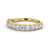 Half Eternity Ring, Round Cut Classic Design