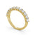 Half Eternity Ring, Round Cut Classic Design