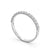 Round Cut Classic Half Eternity Ring