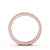 Half Eternity Ring, Round Cut, Milgrain Edge