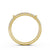 Half Eternity Ring, Vintage Design, Round Cut
